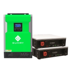 Система зберігання енергії SUMRY HGP-5500W-2DY10.24K-LFP-W 5500W 10.24kWh 2BAT LiFePO4 6000 циклів Купити - фото 1