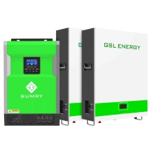 Система хранения энергии SUMRY HGP-5500W-2GS10.24K-LFP-W 5.5kW 10.24Wh 2BAT LiFePO4 6500 циклов Купить - фото 1