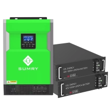Система хранения энергии SUMRY HGP-5500W-2GS9.6K-LFP 5.5kW 9.6Wh 2BAT LiFePO4 6500 циклов Купить - фото 1