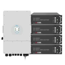 Система зберігання енергії DEYE SUN-12K-SG02LP1-EU-AM3-4GS19.2K-LFP 12kW 19.2kWh 4BAT LiFePO4 6500 циклів Купити - фото 1