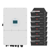 Система зберігання енергії DEYE SUN-15K-SG01HP3-EU-AM2-HV51100-7-35.84kW-LFP 15kW 35.84kWh 1BAT LiFePO4 6000 циклів Купити - фото 1