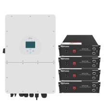 Система зберігання енергії DEYE SUN-20K-SG01HP3-EU-AM2-HV51100-4-20.48kW-LFP 20kW 20.48kWh 1BAT LiFePO4 6000 циклів Купити - фото 1