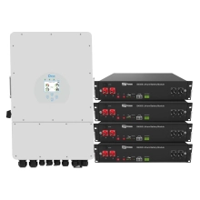 Система зберігання енергії Solarverse 8kW-DEYE 9.6kWh-Dyness 4BAT LiFePO4 6000 циклів (SVR24-1DE8K1-LDY9.6K1-0) Купити - фото 1