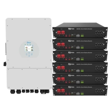 Система зберігання енергії DEYE SUN-8K-SG01LP1-EU-6DY14.4K-LFP 8kW 14.4kWh 6BAT LiFePO4 6000 циклів Купити - фото 1