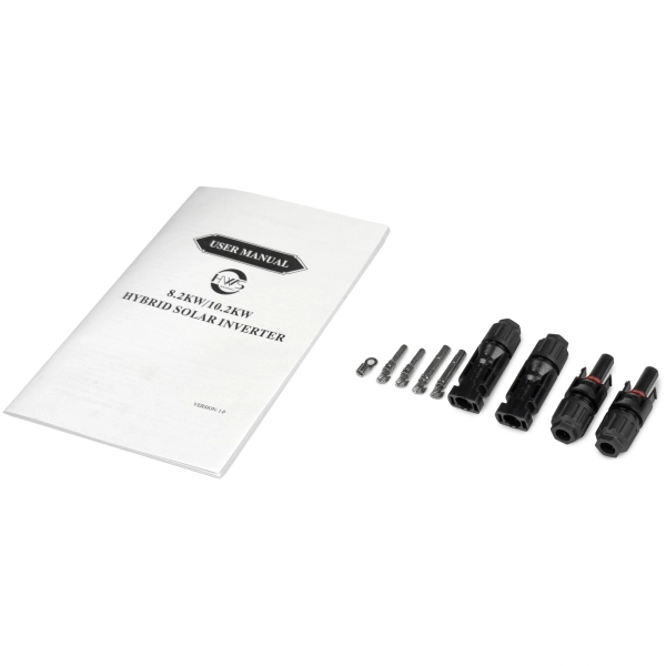 Купить Гибридный инвертор HWS MAX 8.2KW 48V 2 MPPT 220V Однофазный (VicMAX8.2kW) - фото 8