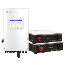 Система зберігання енергії Solis S6-EH1P6K-L-PLUS-LDY10.24K1-LFP 6kW 10.24kWh 2BAT LiFePO4 6000 циклів Купити - фото 1