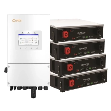 Система зберігання енергії Solis S6-EH1P8K-L-PLUS-LDY20.48K1-LFP 8kW 20.48kWh 4BAT LiFePO4 6000 циклів Купити - фото 1