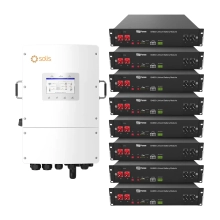 Система зберігання енергії Solis S6-EH3P12K-L-LDY19.2K1-LFP 12kW 19.2kWh 8BAT LiFePO4 6000 циклів Купити - фото 1