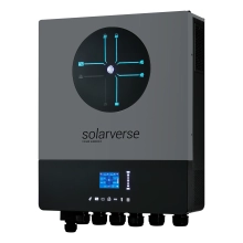 Автономный инвертор Solarverse Ampere Double 8kW 48V 1 MPPT Wi-Fi 220V Однофазный (SV8048AD) Купить - фото 1