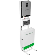 Система зберігання енергії Solarverse SVP24-1SV3K1-LGS5.12K2-1 3kW 5.12kWh 1BAT LiFePO4 6500 циклів Купити - фото 1