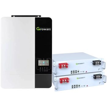Купити Система зберігання енергії Growatt SV-1GR5K1-LGR10K1-1 5kW 10.2kWh 2BAT LiFePO4 6000 циклів (SV-1GR5K1-LGR10K1-1) - фото 1