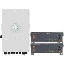Купити Система зберігання енергії DEYE SV-1DE10K1-LEC10K1-1 10kW 10.2kWh 2BAT LiFePO4 ≥6000 циклів (SV-1DE10K1-LEC10K1-1) - фото 1