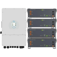 Купити Система зберігання енергії DEYE SV-1DE12K1-LEC20K1-1 12kW 20.5kWh 4BAT LiFePO4 ≥6000 циклів (SV-1DE12K1-LEC20K1-1) - фото 1