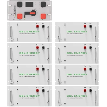 Купити Блок батарей GSL 409V 314AH 128kWh LiFePO4 (GSL-R128K) - фото 1