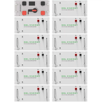 Купити Блок батарей GSL 563V 314AH 176kWh LiFePO4 (GSL-R176K) - фото 1